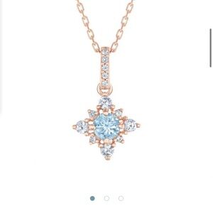 Rose Gold Star Pendant Necklace